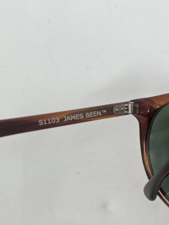 Island Company Amber Tortoise Oval Sunglasses Brown Lens Vintage Style Unisex main image 5